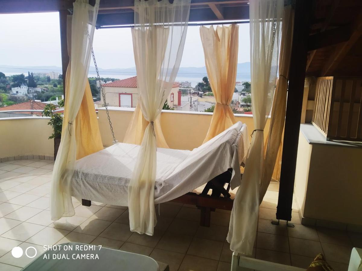 House With Wonderful View Apartment เลฟคานดิ คาลคิดาส ภายนอก รูปภาพ